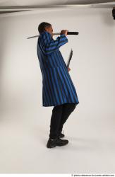 Garson STANDING POSE WITH KATANA AND SHOTGUN